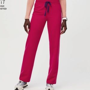 Rose figs scrub pants